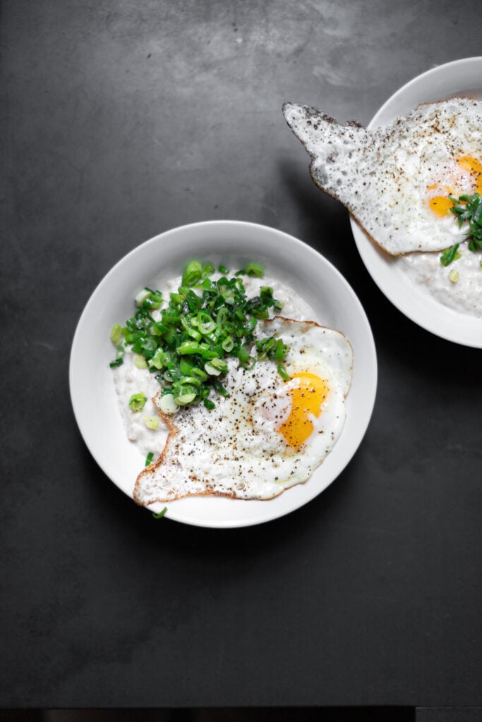 savory oatmeal