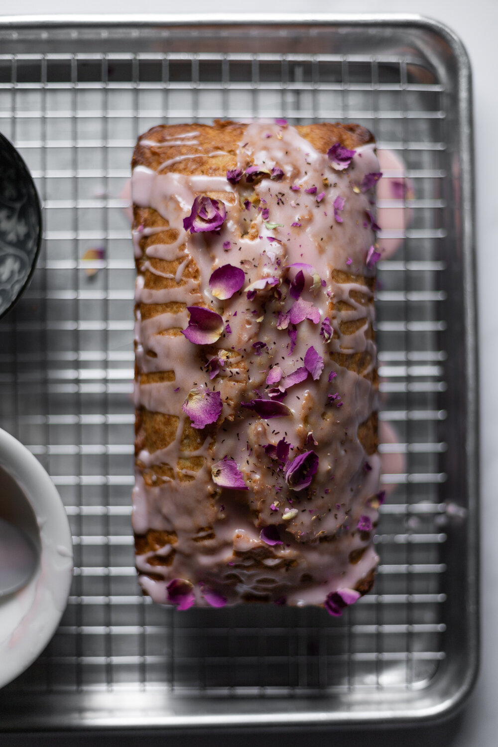 rosewater olive oil quince cake Cardamom and Tea