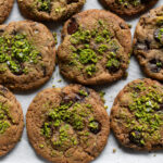 pistachio chocolate chip cookies
