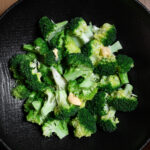 steamed broccoli
