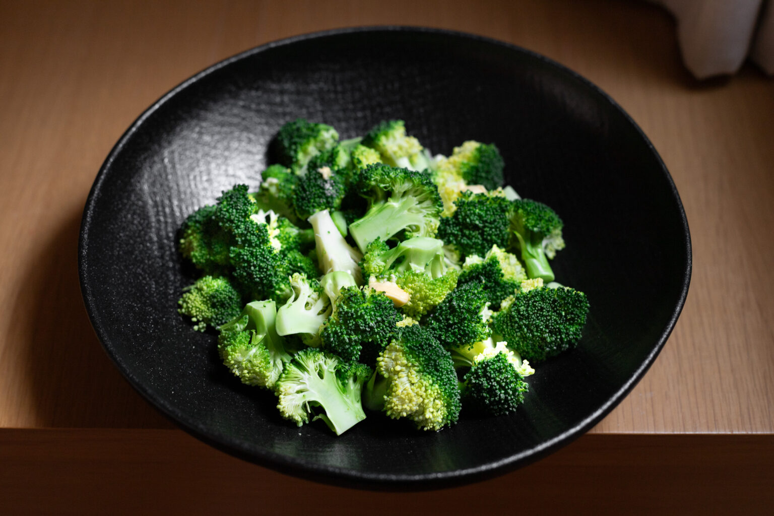 steamed broccoli
