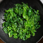 steamed kale