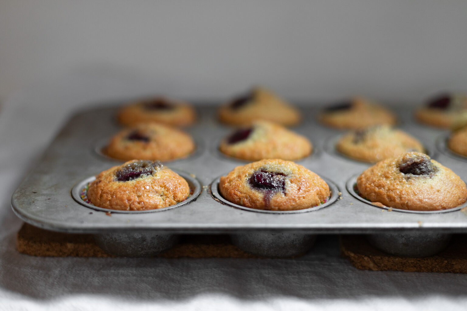 cherry muffins
