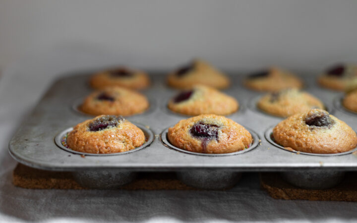 cherry muffins
