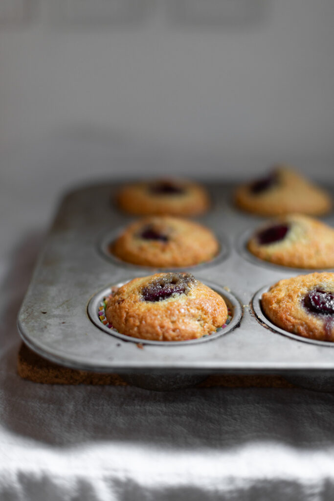 cherry muffins