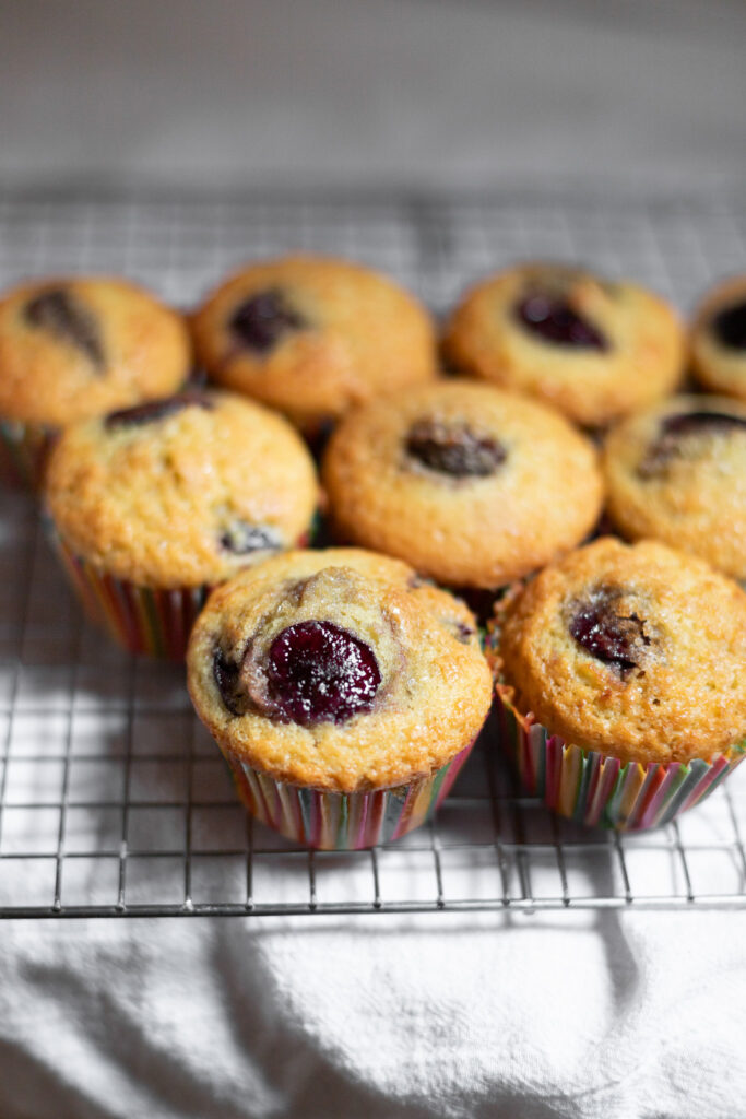 cherry muffins