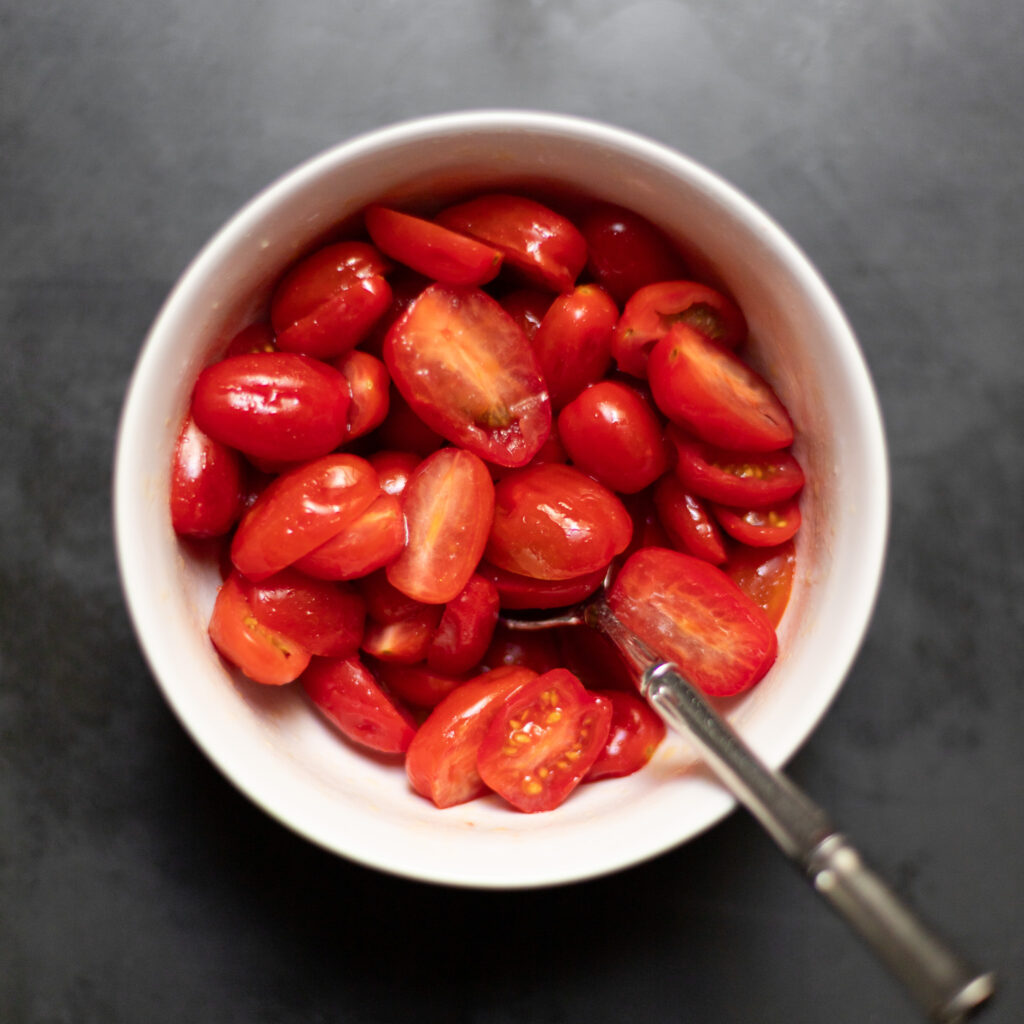marinated tomatoes