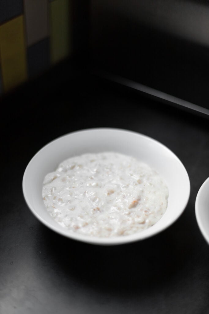 egg white oatmeal