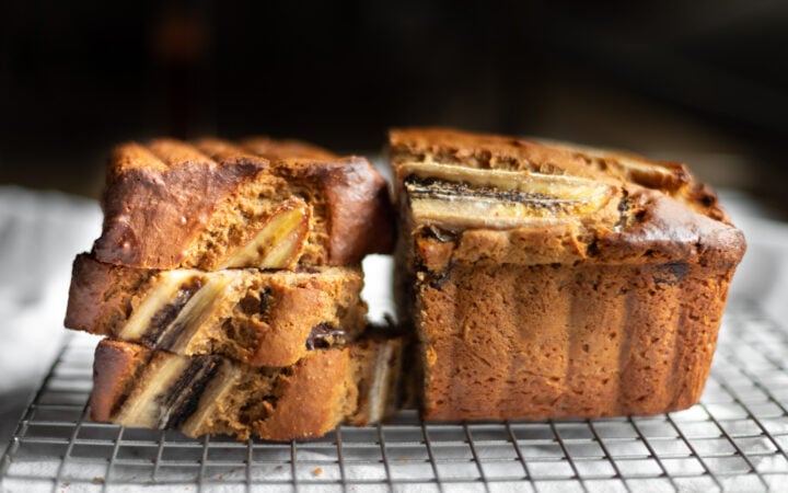 Peanut Butter Banana Bread