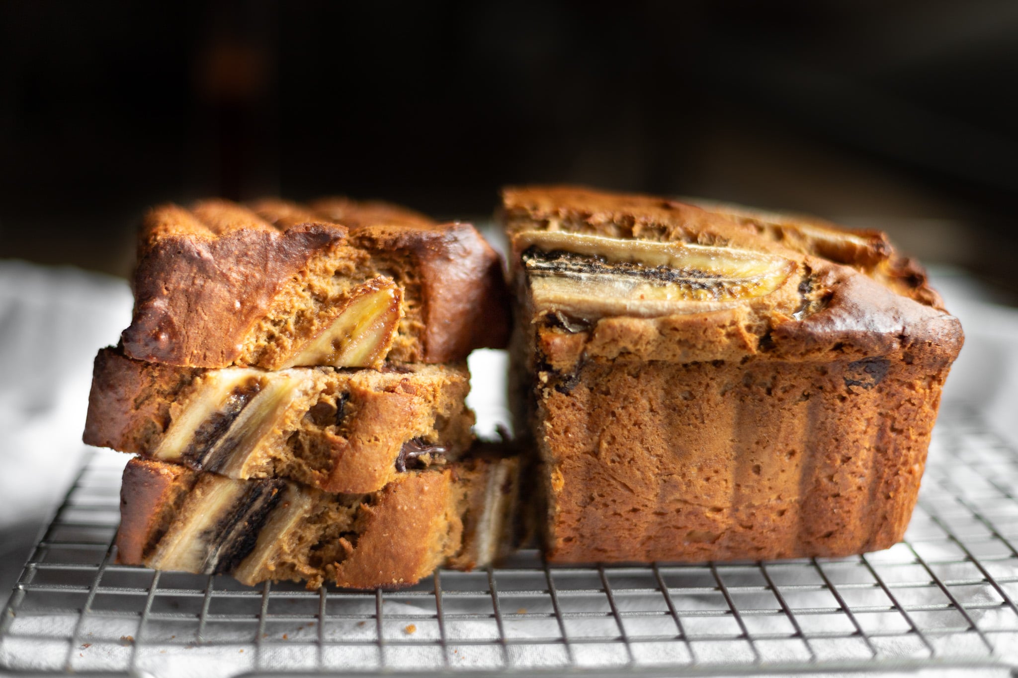 Peanut Butter Banana Bread