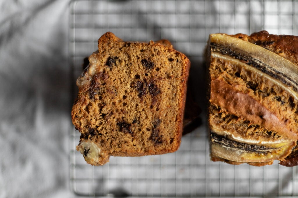 Peanut Butter Banana Bread